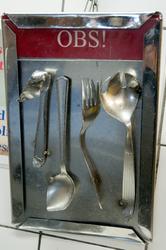 I kantinen på Statfjord A finnes det kildesortering for mata