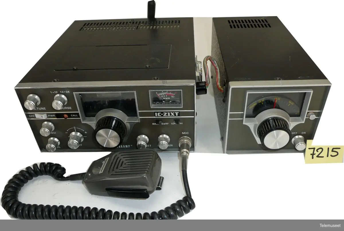 IC-21xT
20 W, VHF-FM, ser no 1083 med VFO
VF-221