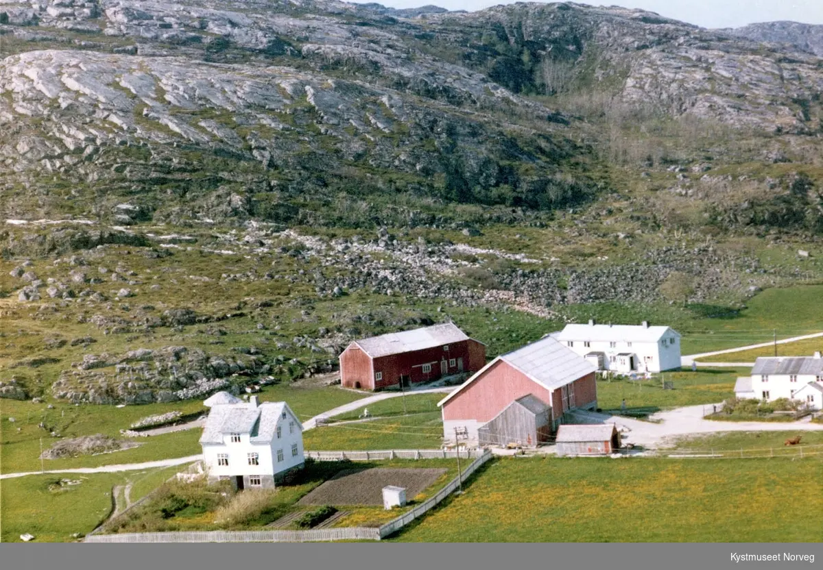 Flyfoto over Valøya i Vikna kommune