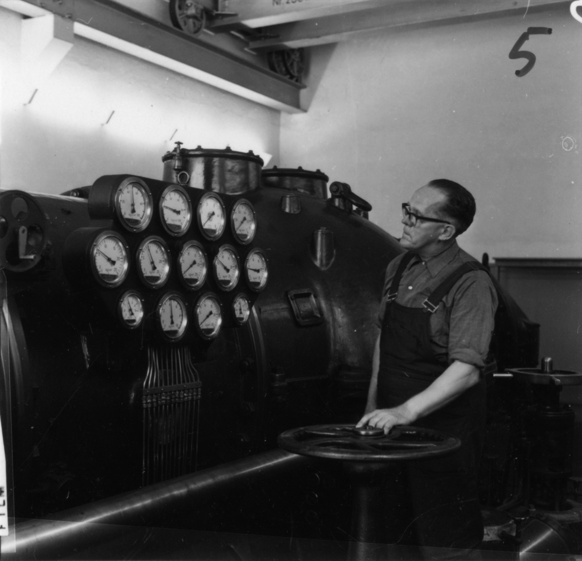 STAL-turbinen.
Maskinist Carl Andersson.