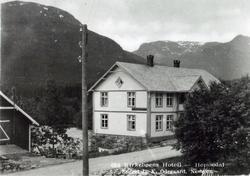 Kirkebø Hotell, seinare Hemsedal Hotell.