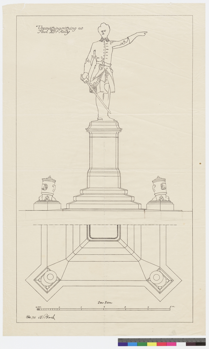 Karl XII:s monument och Kungsträdgården