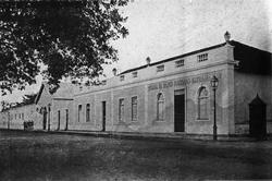 Fasaden på en bygning