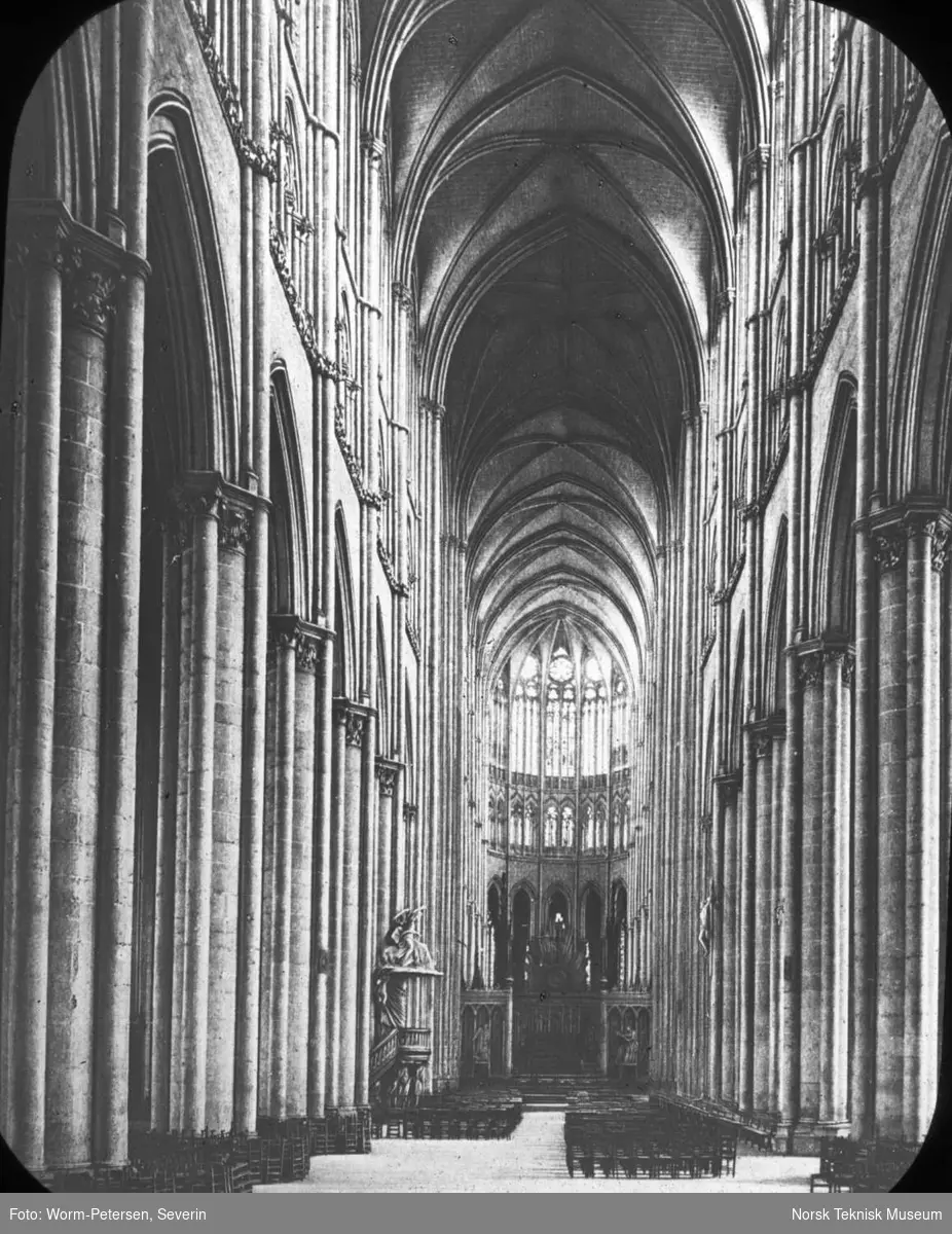 Frankrike: Katedralen i Amiens, interiør
