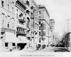 Amerika. Kansas City. Ninth Street