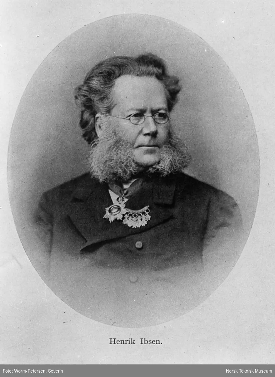 Henrik Ibsen, portrett