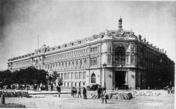 Spaniens bank. Madrid