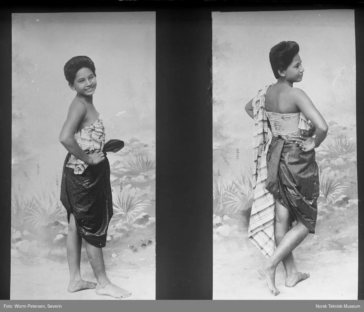 Kinesisk eller thailandsk kvinne