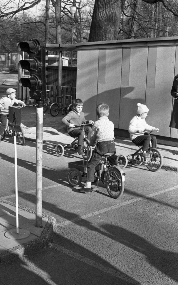 Trafiklekskolan 4 maj 1965