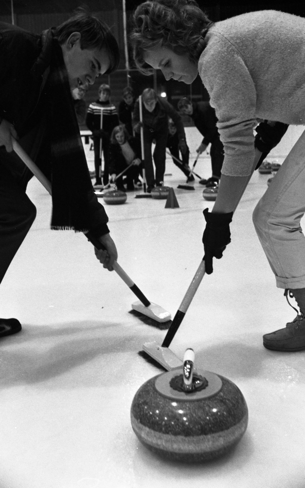 Curling 20 oktober 1967
Ishallen 
Marie Bern, Lars Rydman