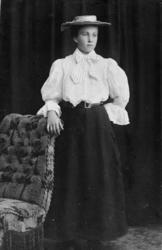 Portrett av Karoline Tobiassen