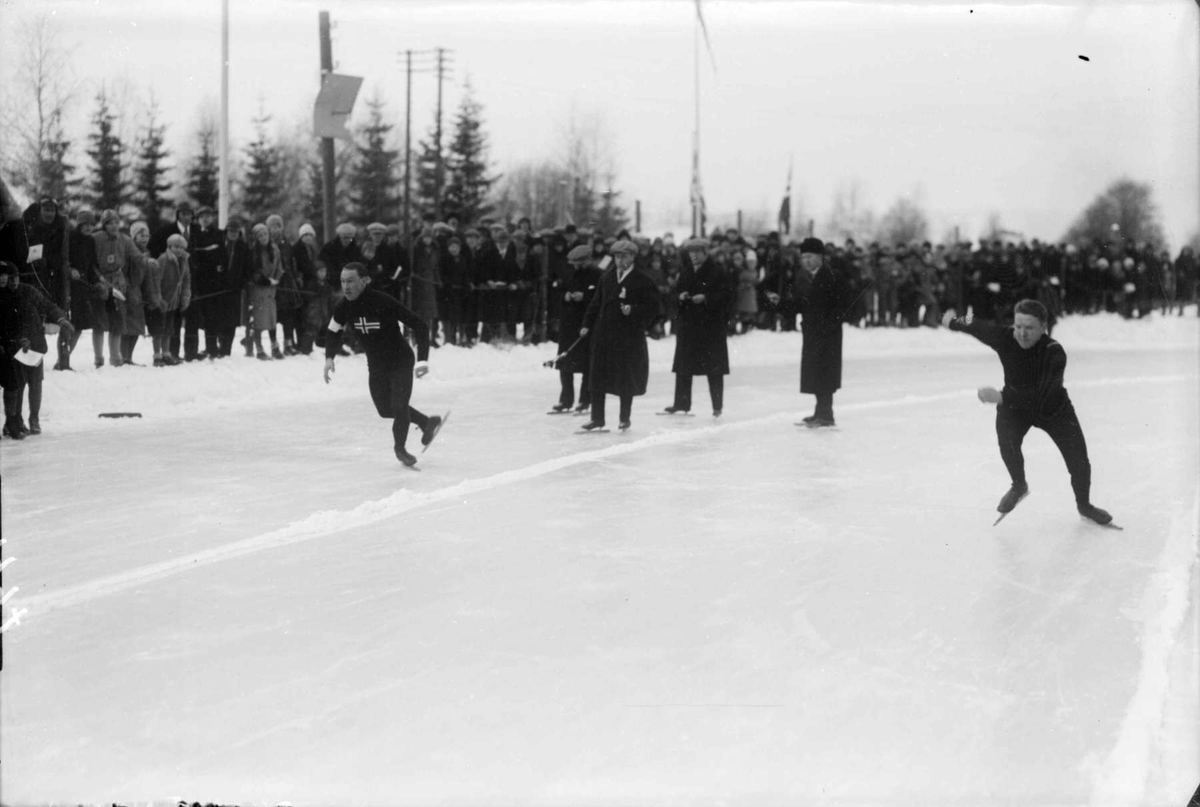 NM skøyter på Lillehammer 1929.