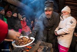 Fra temadagsopplegget «Fra stubben til tømmervelta» ved Nors