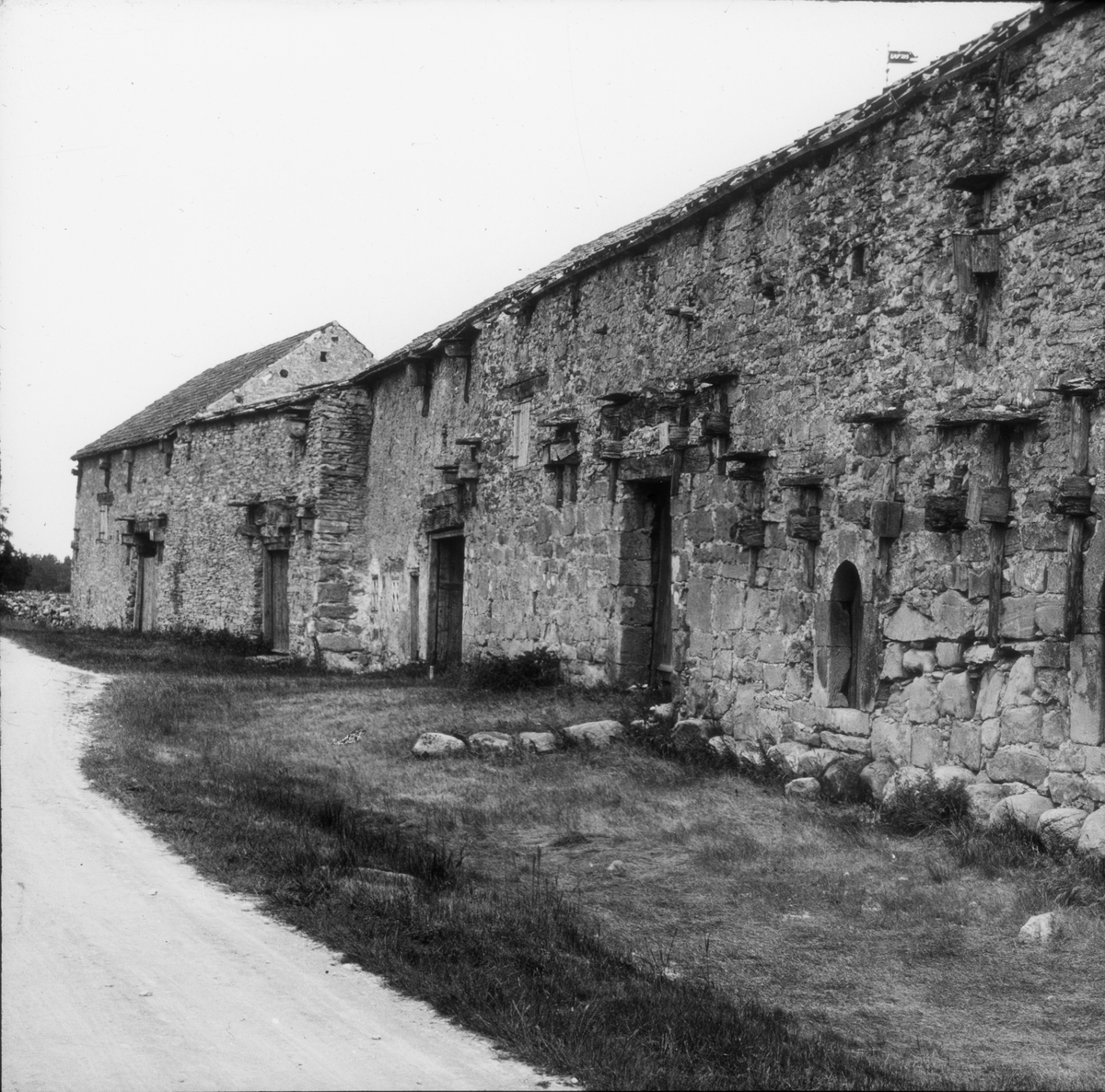 Ljusbild Fotografi Från Nordiska Arkitekturmötet På Gotland 1920