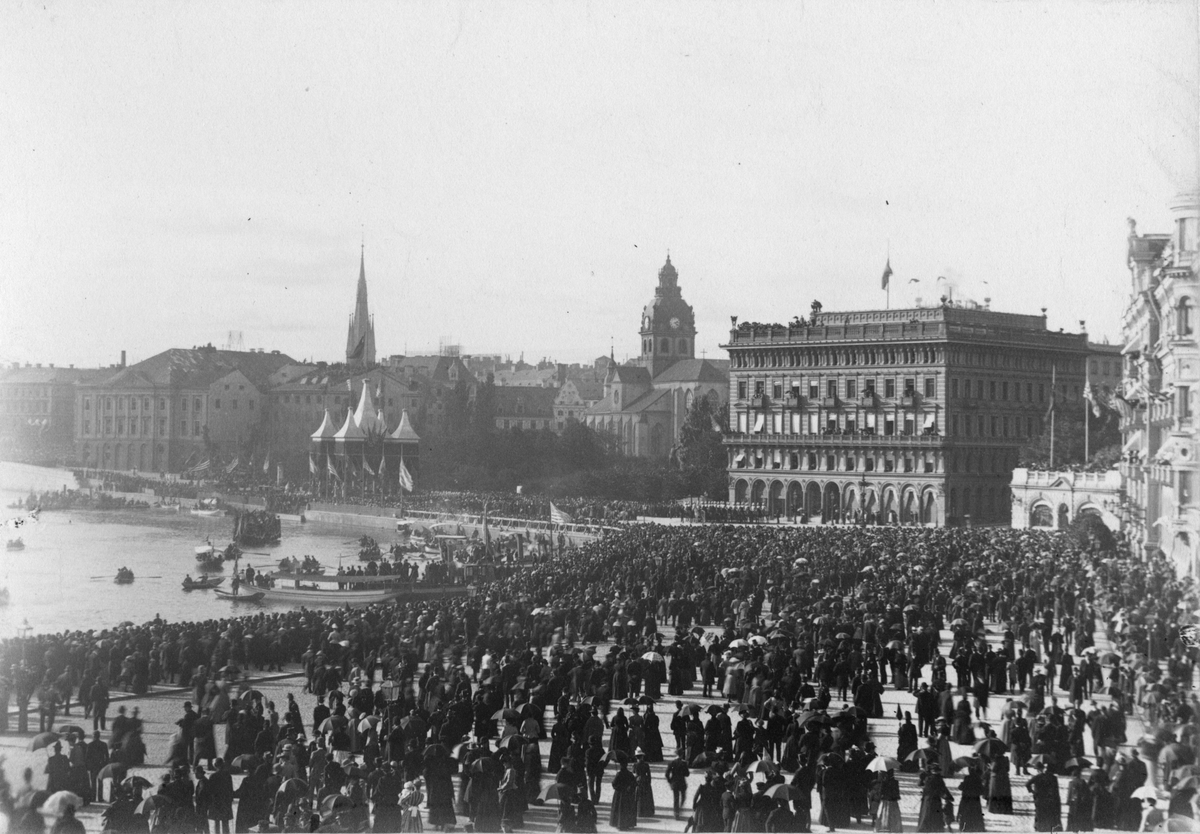 John Ericssons  stoft landsättes i Stockholm den 16 september 1890.