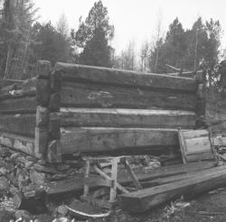 "Larsselet" fra Fladalsætra i Bjørkedalen. Selet ble flyttet