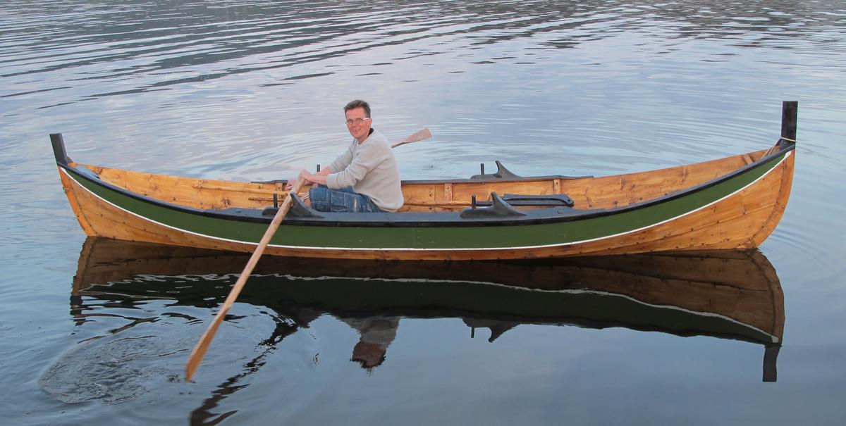 Innherredsbåten er en lettrodd og god båt. (Foto/Photo)