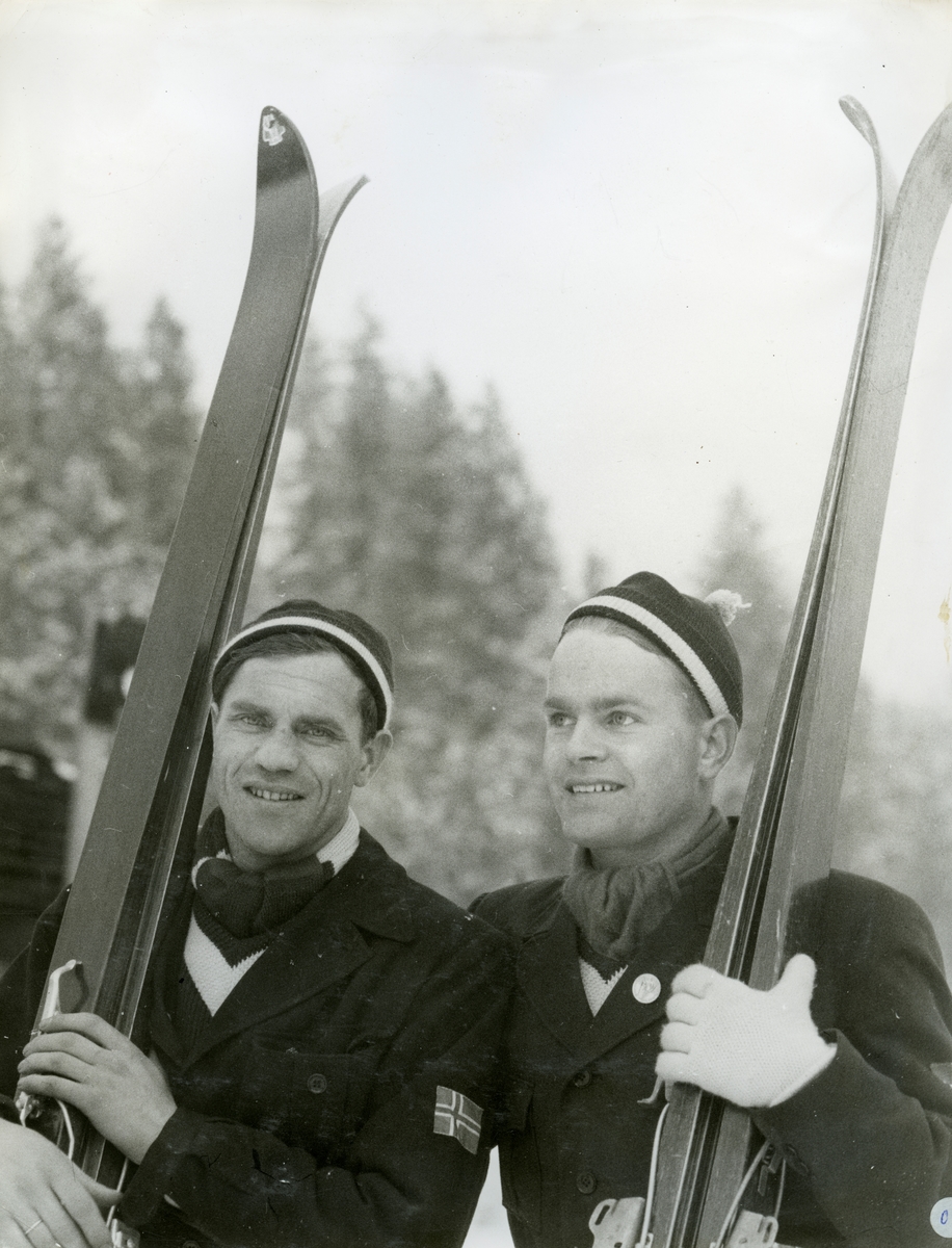 Arne Ulland and Gustav Råum Leavenworth