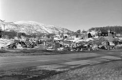 Anleggsarbeid i Medkila.