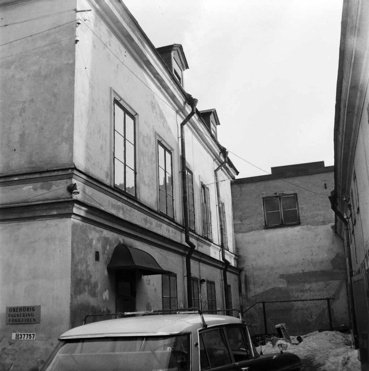 NTO-tomten, kvarteret Hamder, Uppsala 1968