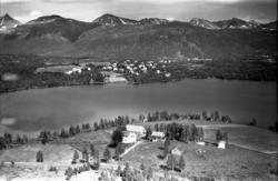 Flyfoto: Setermoen, Sæternes i Bardu 1959