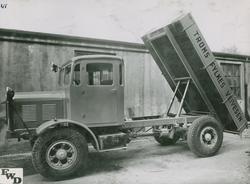 FWD lastebil fra Troms Fylkes Veivesen 1935
