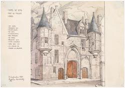 Hotel de Sens [Tegning]