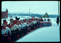 Karasjok i 1972. Bryllup