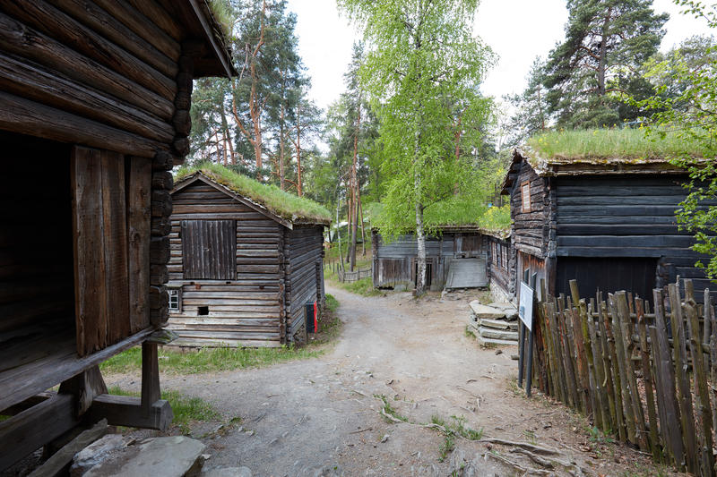 Husmannsplassen fra Trøndelag på Norsk Folkemuseum