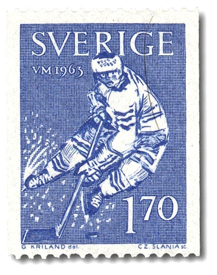 Ishockeyspelare Sven Tumba Johansson.