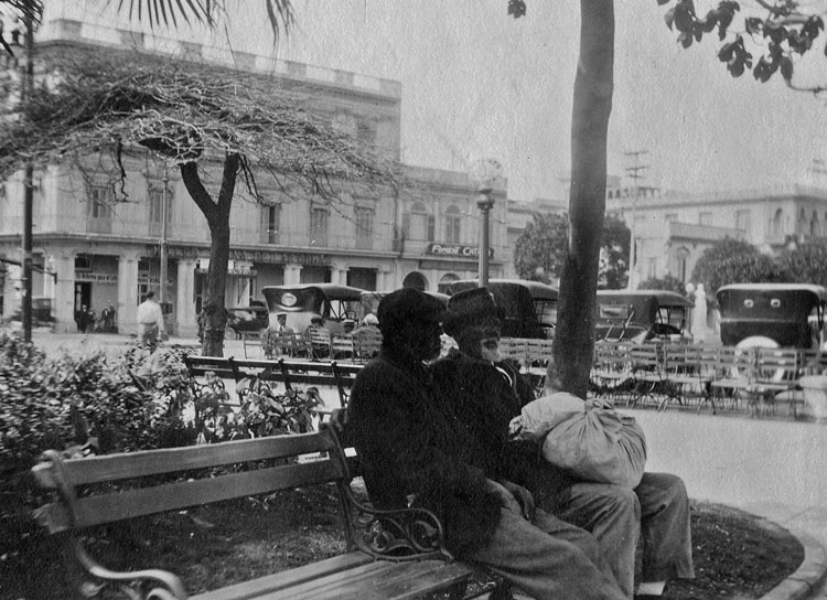 Parque Central, Havanna, mars 1920