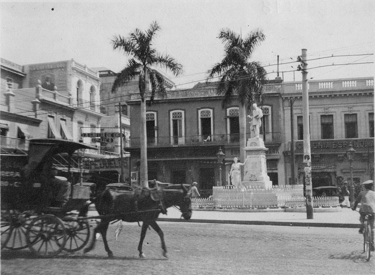 Albear staty, Havanna september 1917