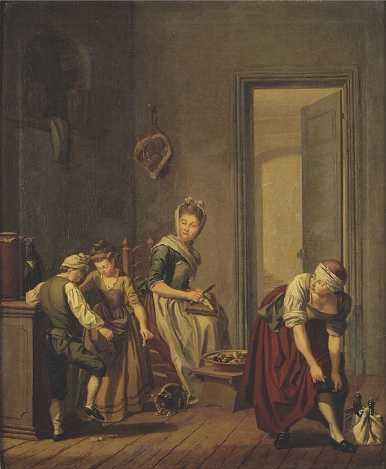 Kvinnor i ett kök
