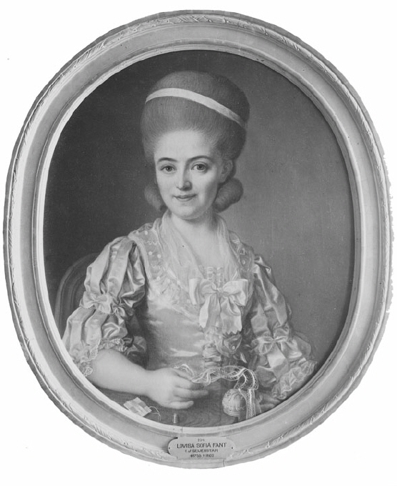 Lovisa Sofia af Geijerstam, 1755-1802,  gift Fant