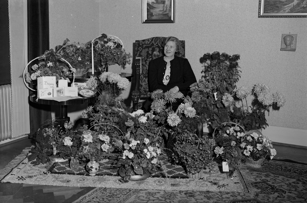 Fru Olsson hemma januari 1941, 15101.