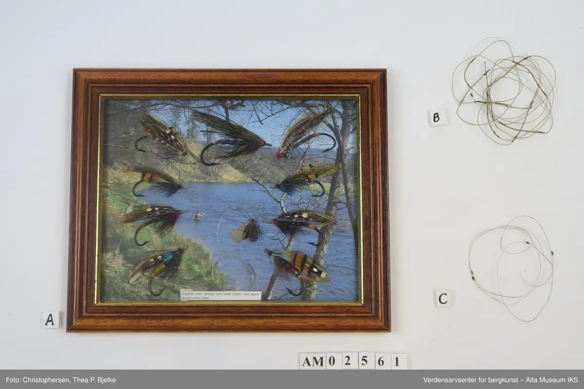 Bakgrunnsmotiv fra fiskeelven Spey