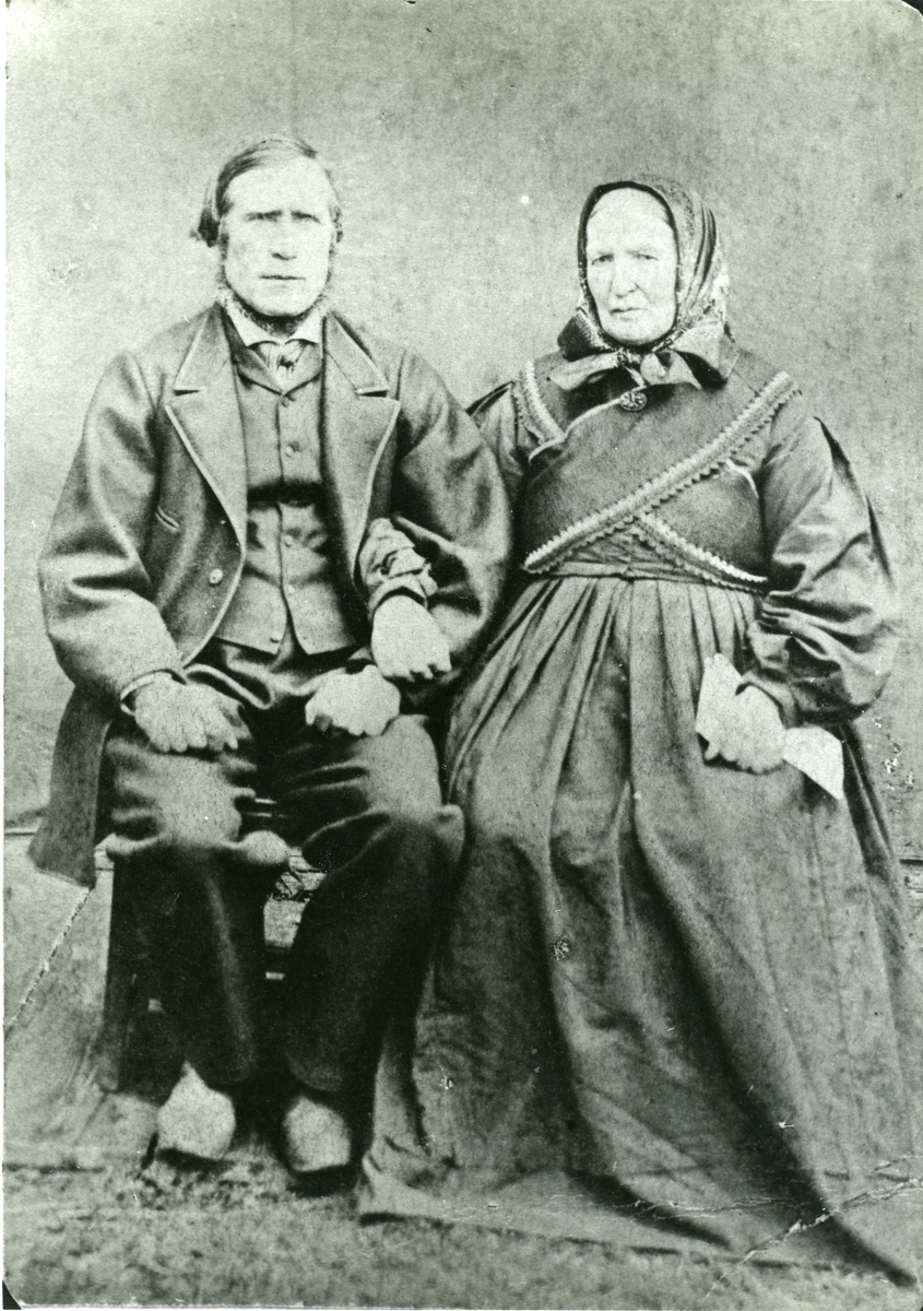Reier Mikjelsen Dølve og hans kone Dorte Olsdatter Skaran, f. Langedrag.