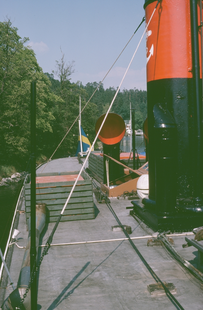 Gustafsberg VII, båtdäck