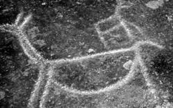 Hellerisninger på Bogestranda i Eidsvåg, Nesset kommune, hvo