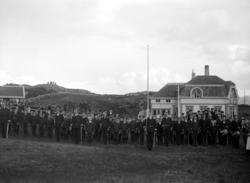 Guttekorps, kanskje fra krysset Langveien og Magnus Blikstad