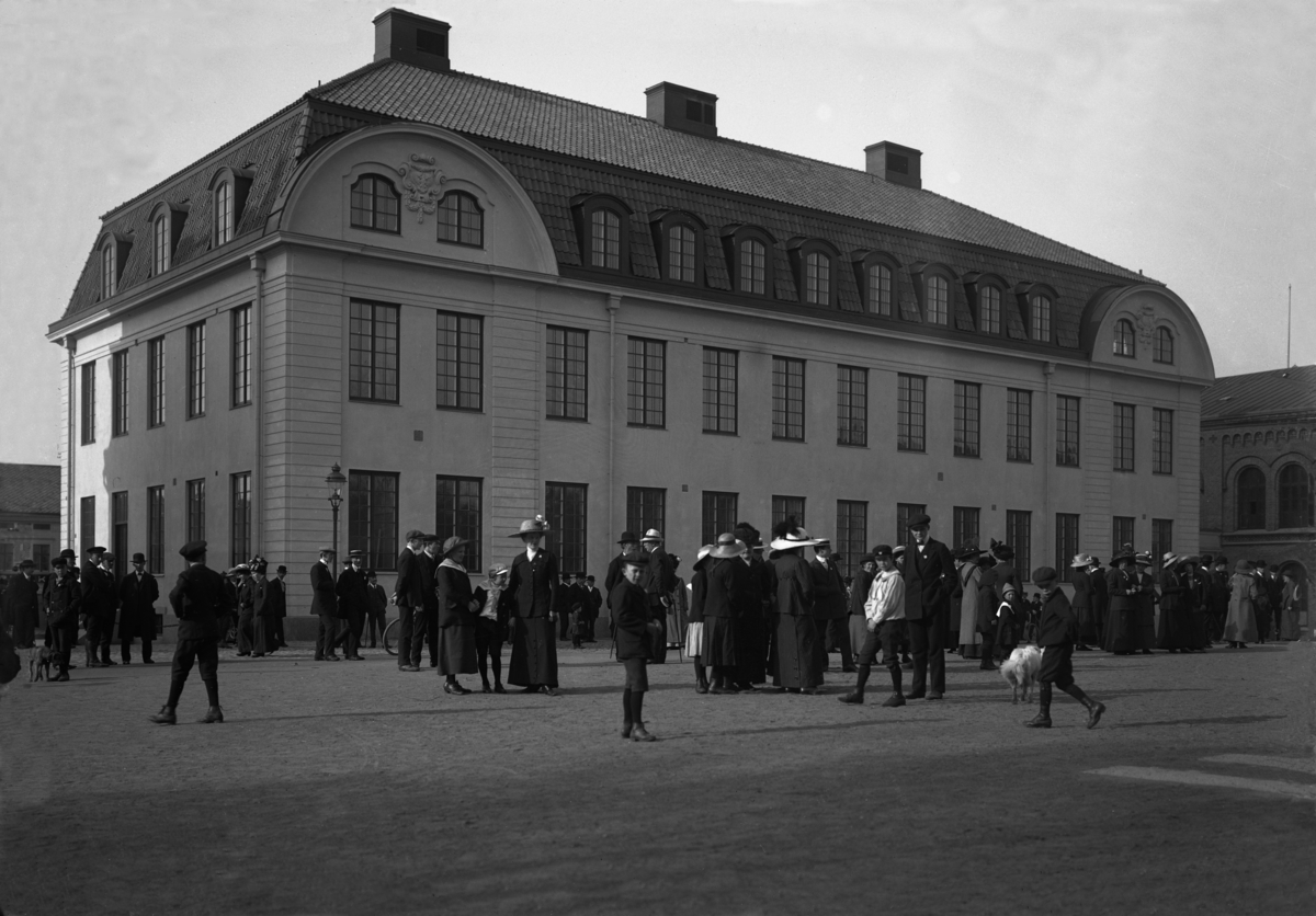Läroverkets annex, taget i bruk 1913.