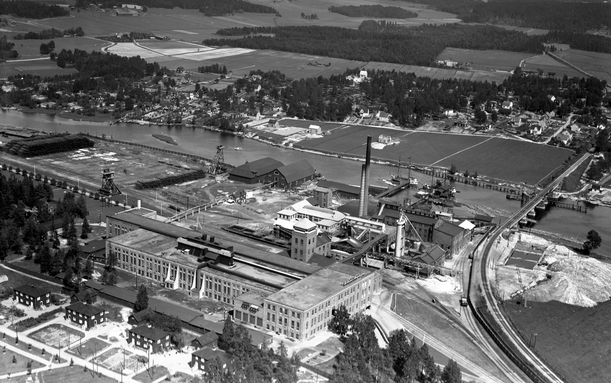 Billeruds bruk i Säffle 1935.