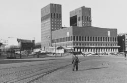 Oslo Rådhus er på det nærmeste ferdig. Området rundt Rådhuse