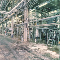 Kjemisk industri produksjonsanlegg rør