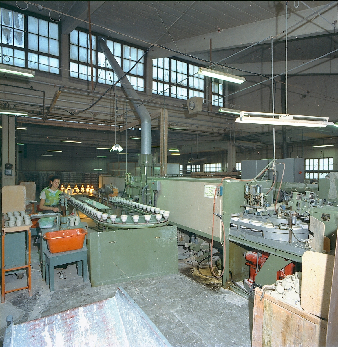 Gefle Porslinsfabrik, den 7 februari 1973



