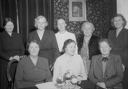 Medlemmer og hovedstyret i Norges Bondekvinnelag på represen