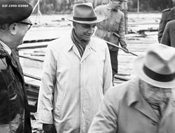 "17/10-52  Ing. Hans Th. Kiær, dir. Sparby, dir. Opsahl"