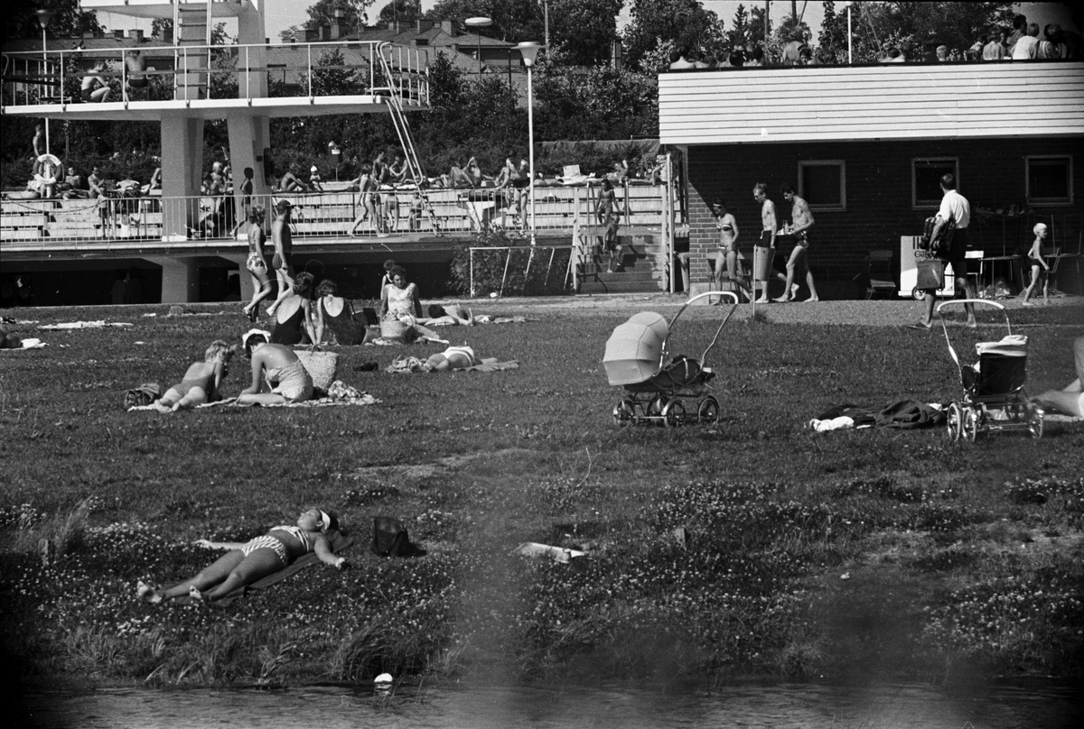 "Sommarsol över Uppsala", Uppsala juli 1963