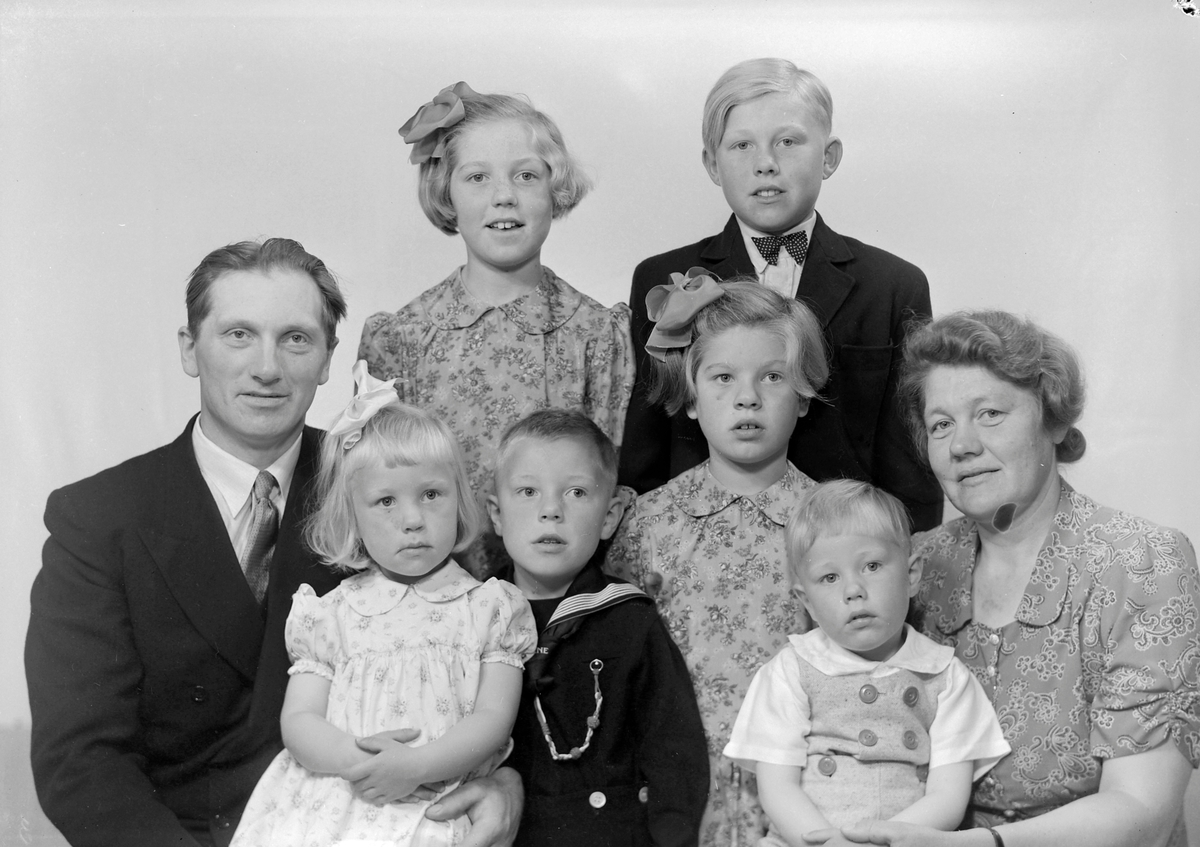 Arthur Wahl med familie