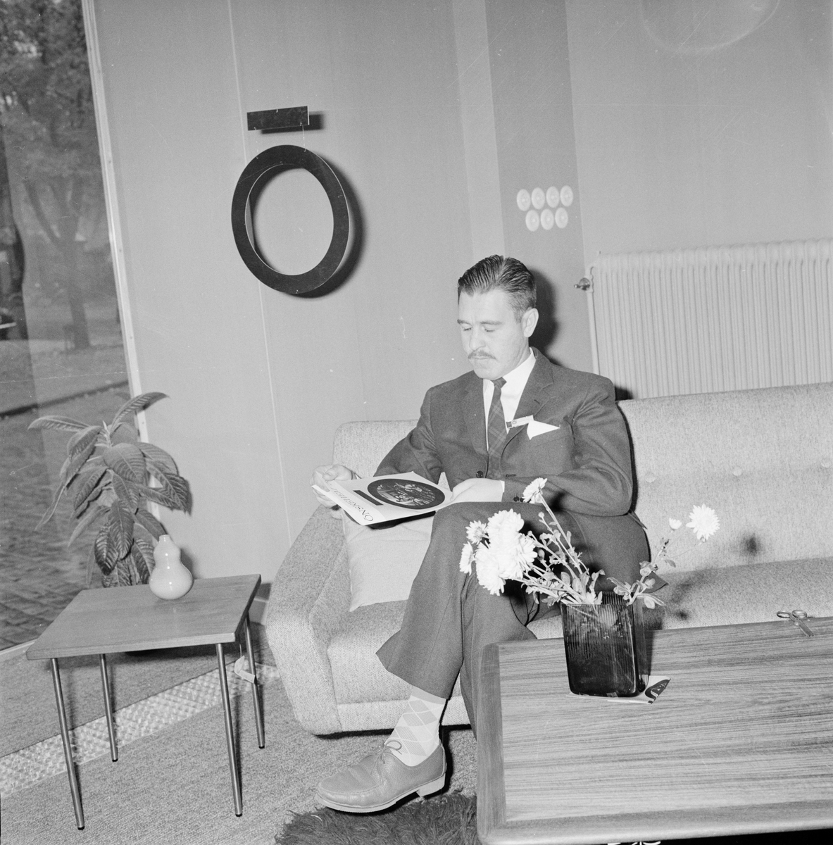 Disponent Göran Walldén, Uppsala, oktober 1959